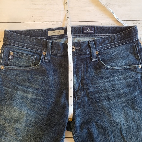 Adriano Goldschmied AG The Matchbox Slim Straight Jeans 31x34 - Picture 10 of 13
